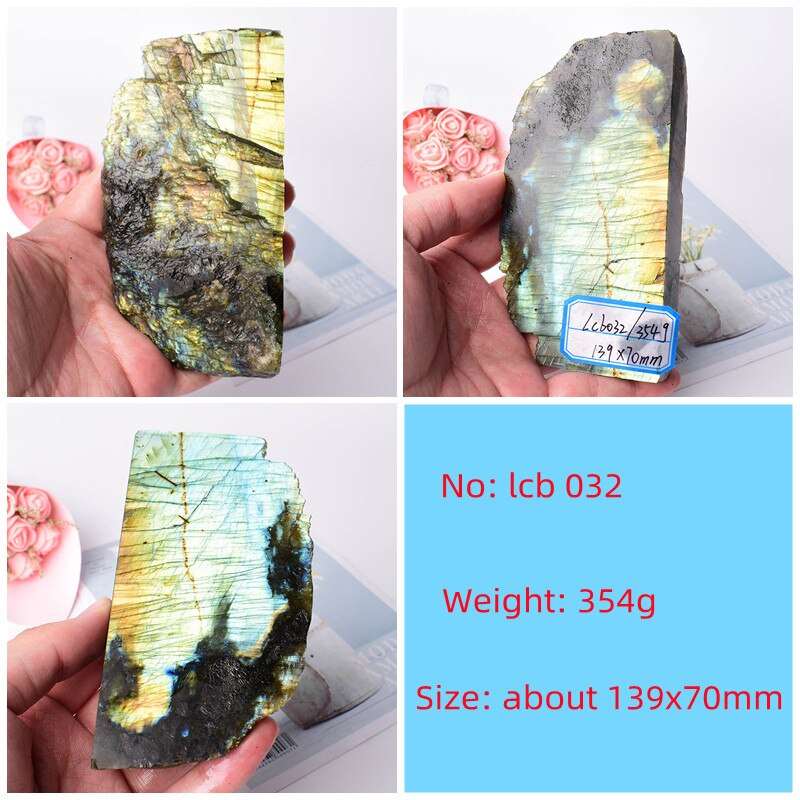 High Quality Labradorite Slice