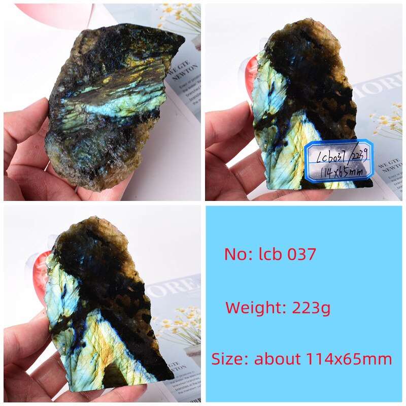 High Quality Labradorite Slice