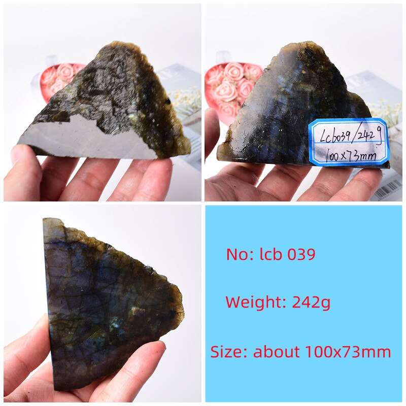 High Quality Labradorite Slice