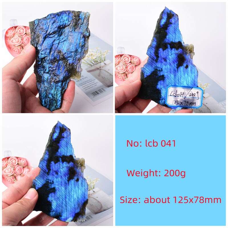 High Quality Labradorite Slice