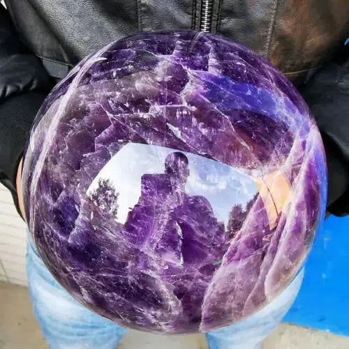 Huge Fantasy Amethyst Sphere