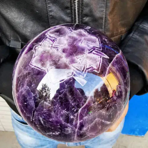 Huge Fantasy Amethyst Sphere