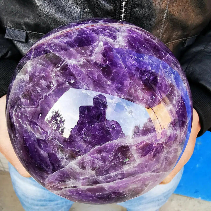 Huge Fantasy Amethyst Sphere