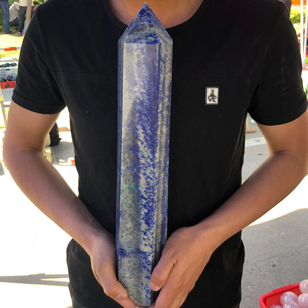 Huge Lapis Lazuli Tall Tower