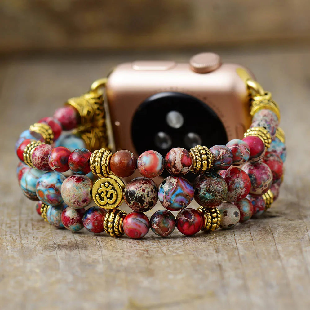 Imperial Jasper Apple iWatch Strap