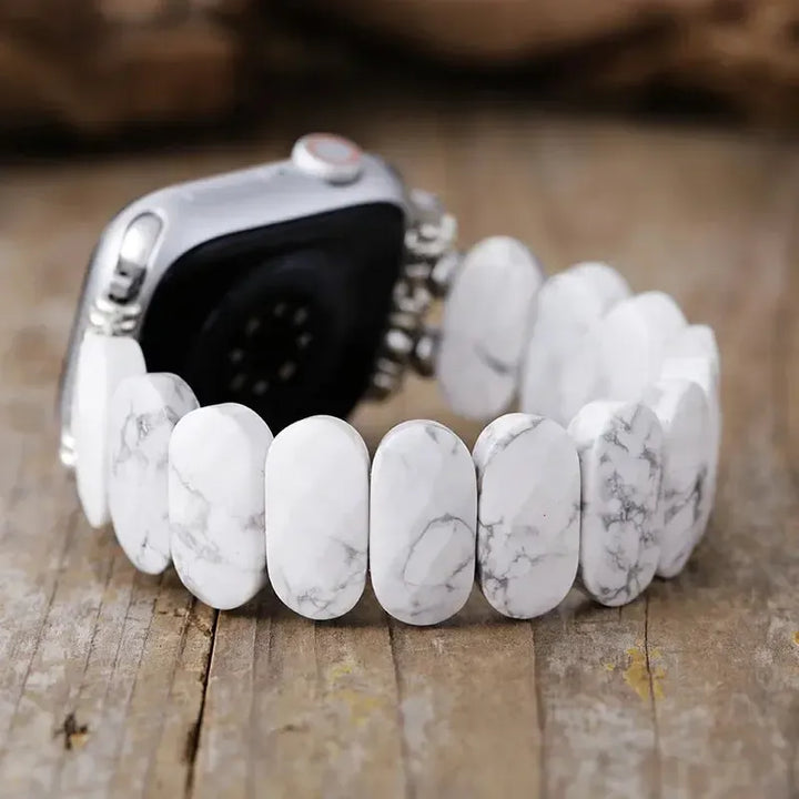Imperial Jasper Smartwatch Band-Bands-Ali-Howlite-Small-Apple 38-41MM Plate-Crystal Destiny