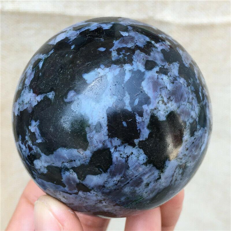 Indigo Gabbro Crystal Sphere 50-60mm