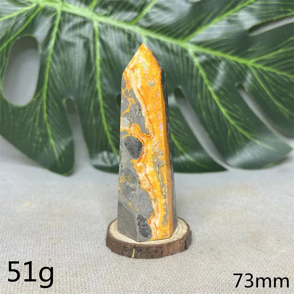 Indonesian Bumblebee Jasper Tower