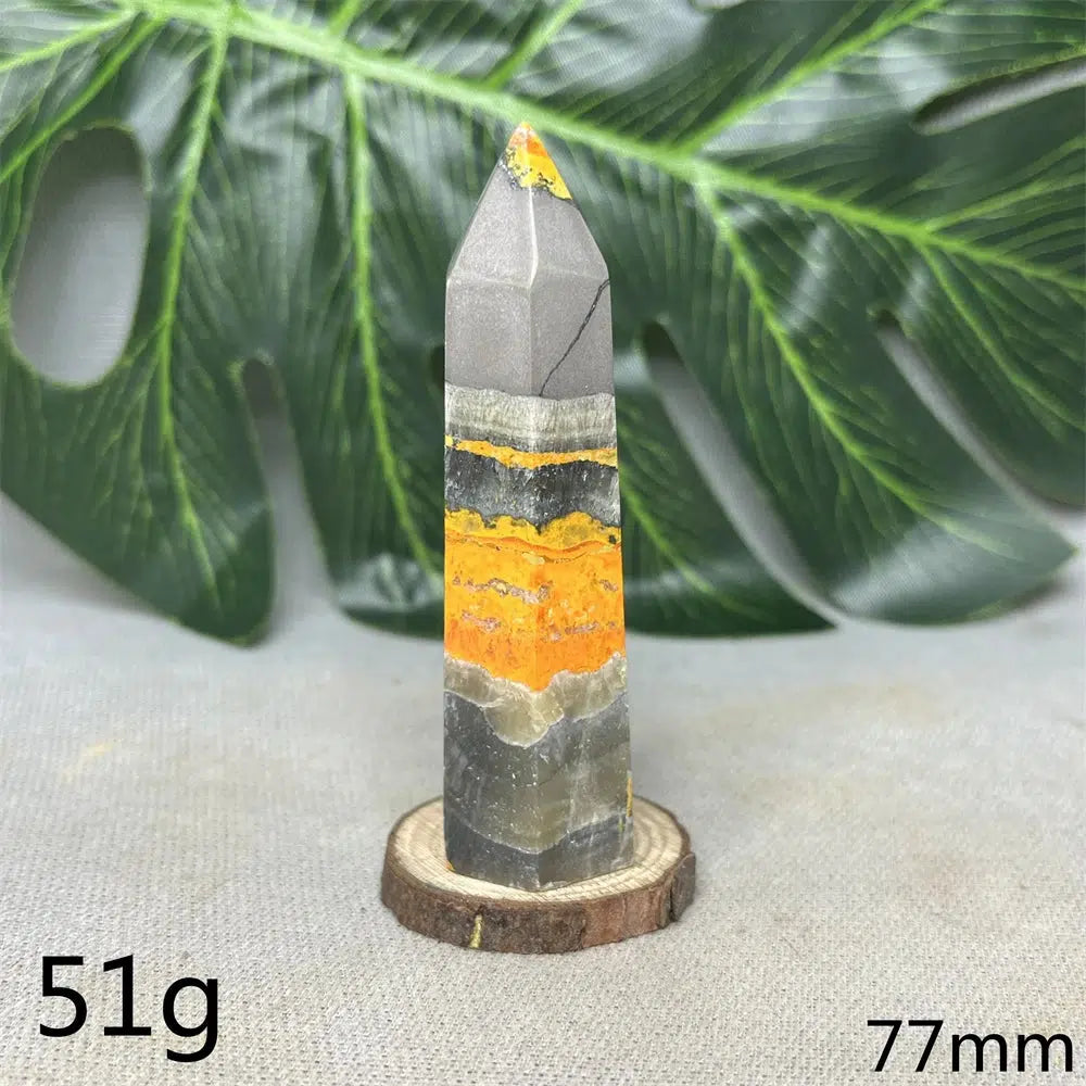 Indonesian Bumblebee Jasper Tower