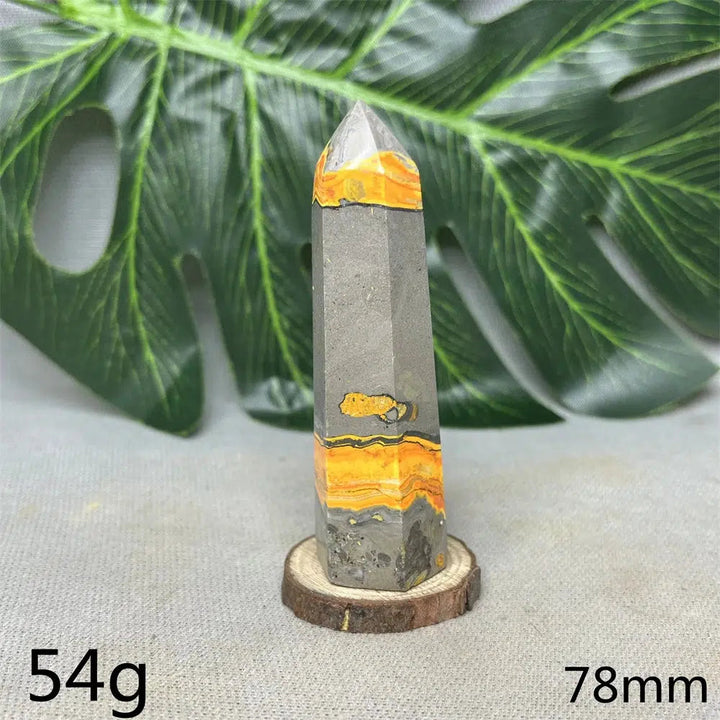 Indonesian Bumblebee Jasper Tower