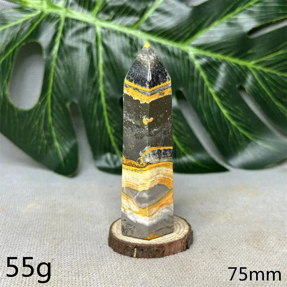 Indonesian Bumblebee Jasper Tower