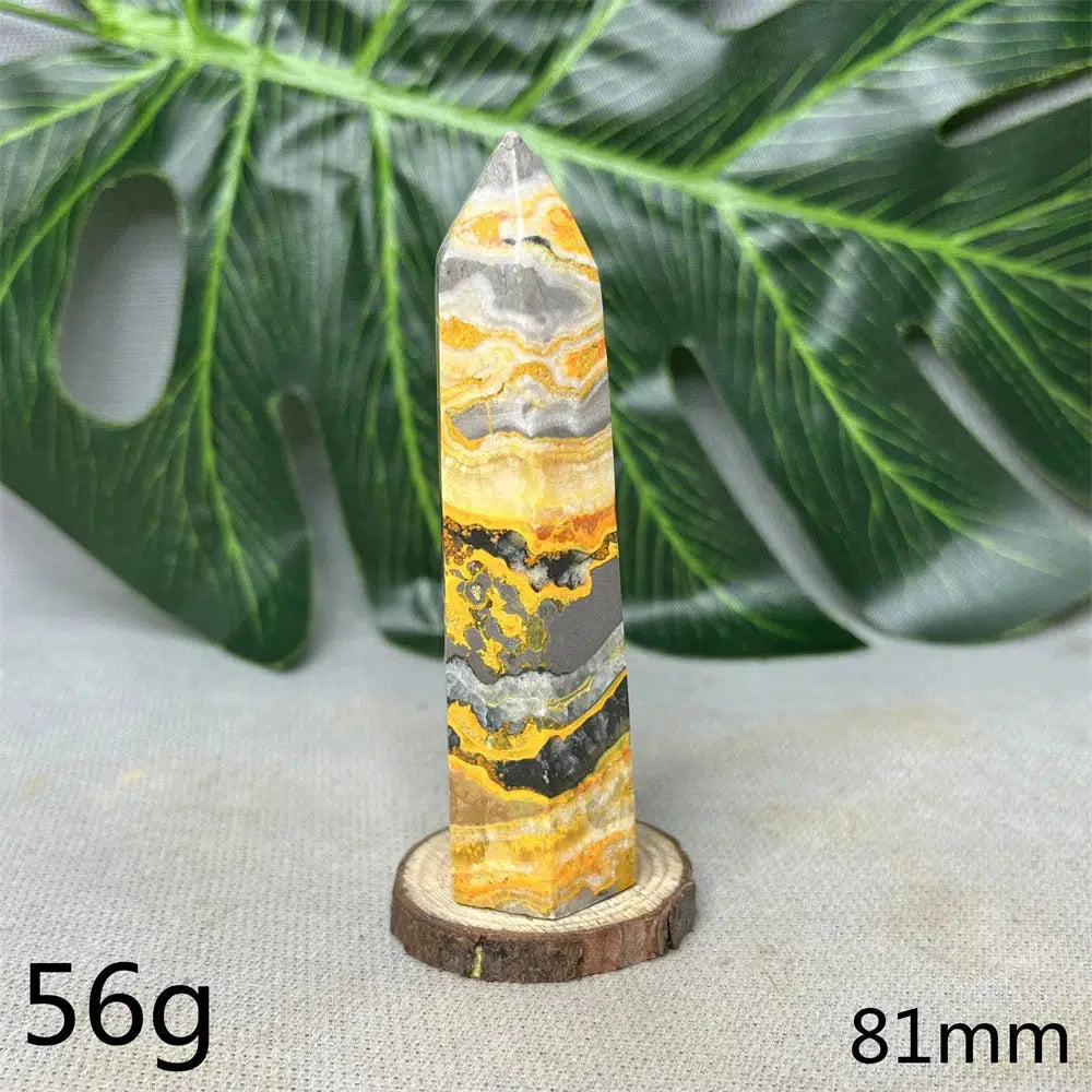 Indonesian Bumblebee Jasper Tower