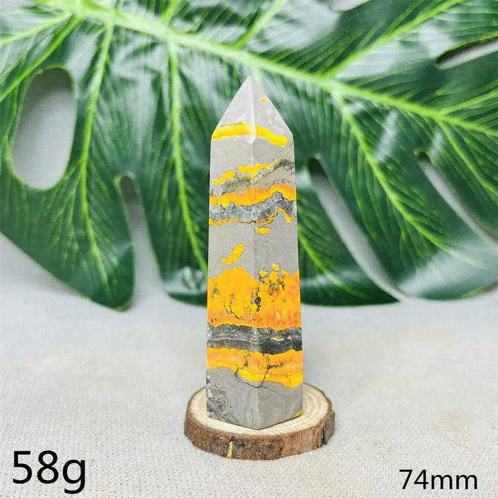 Indonesian Bumblebee Jasper Tower