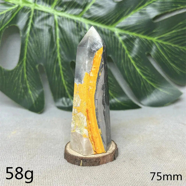 Indonesian Bumblebee Jasper Tower