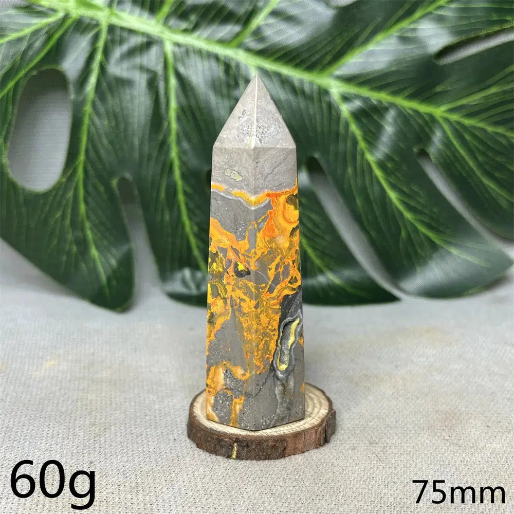 Indonesian Bumblebee Jasper Tower