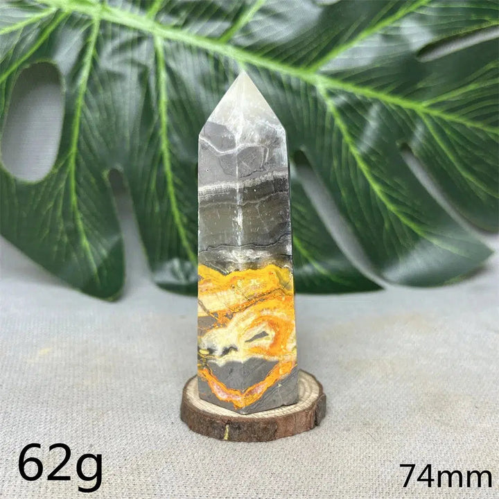 Indonesian Bumblebee Jasper Tower