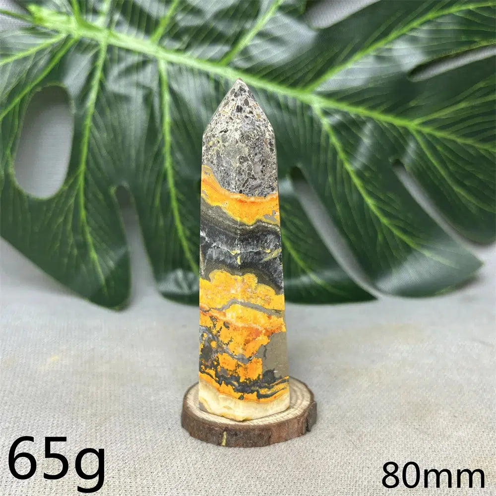 Indonesian Bumblebee Jasper Tower