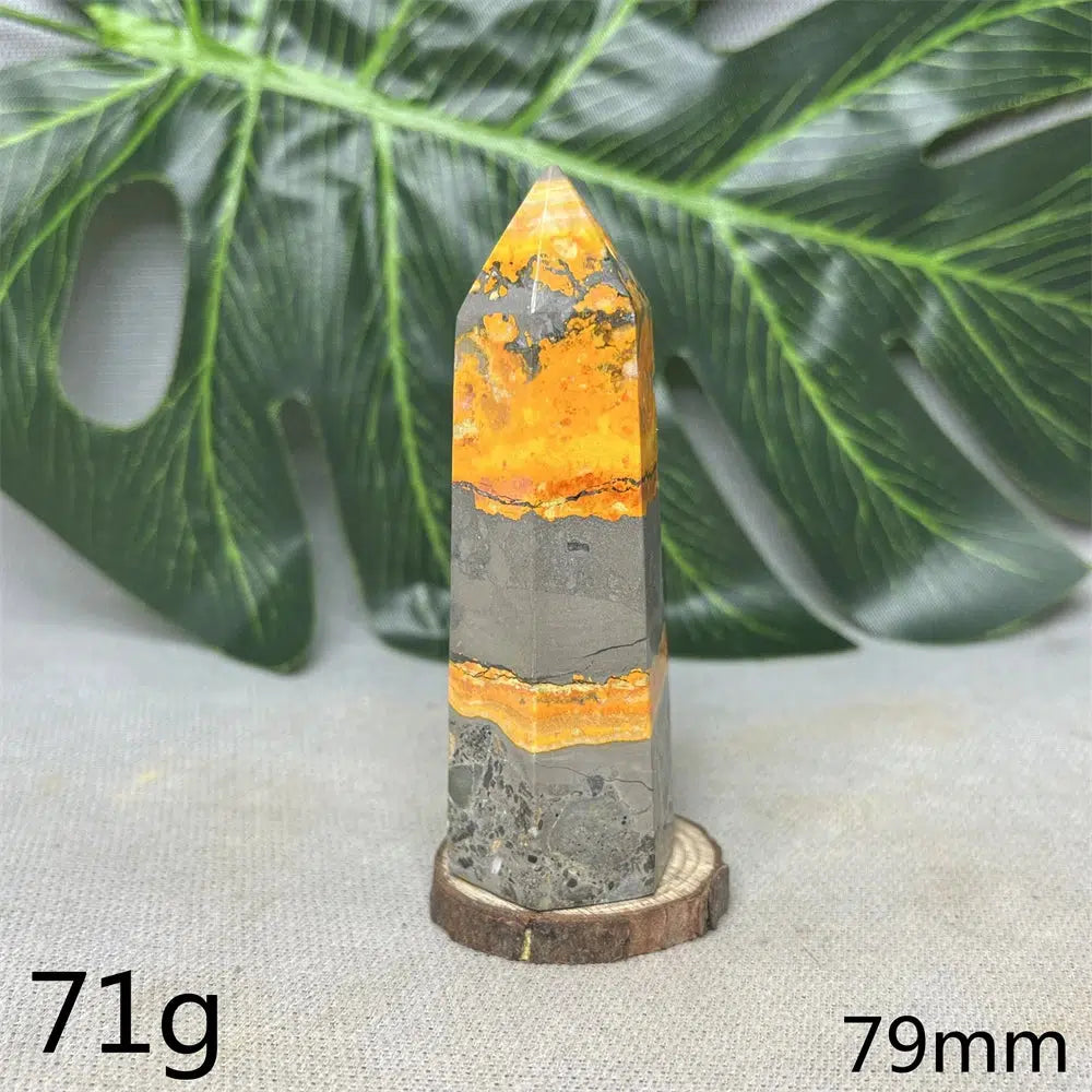 Indonesian Bumblebee Jasper Tower