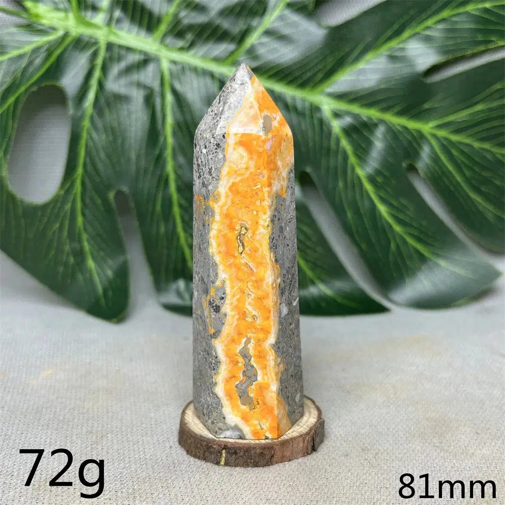 Indonesian Bumblebee Jasper Tower