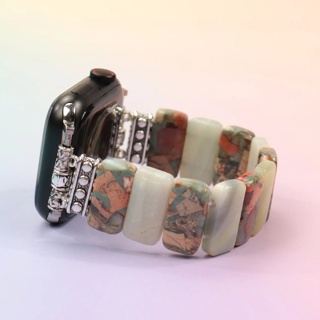 Jasper And Agate Apple iWatch Band