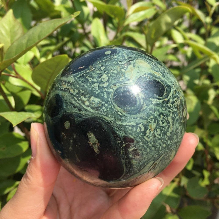 Kambaba Jasper Sphere