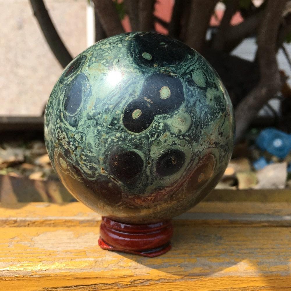 Kambaba Jasper Sphere