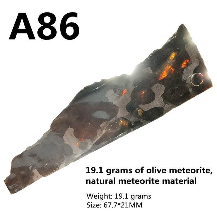 Kenyan Pallasite Olivine Meteorite