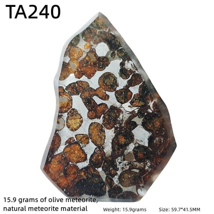 Kenyan Pallasite Olivine Meteorite