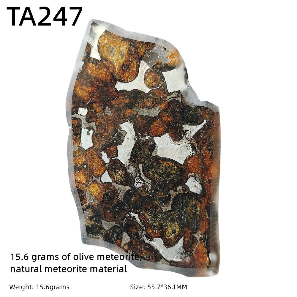 Kenyan Pallasite Olivine Meteorite