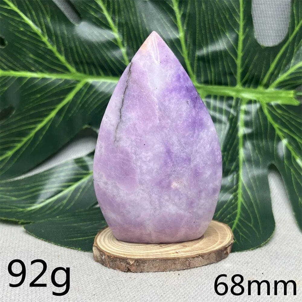 Kunzite Crystal Torch