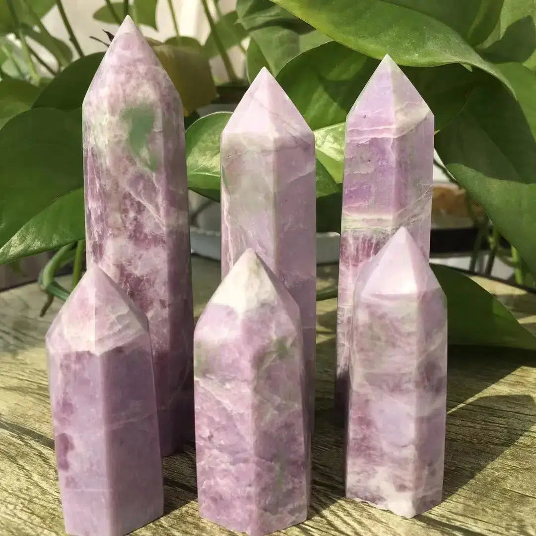 Kunzite Crystal Tower