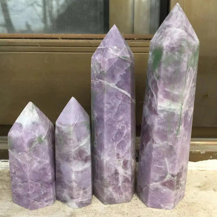 Kunzite Crystal Tower