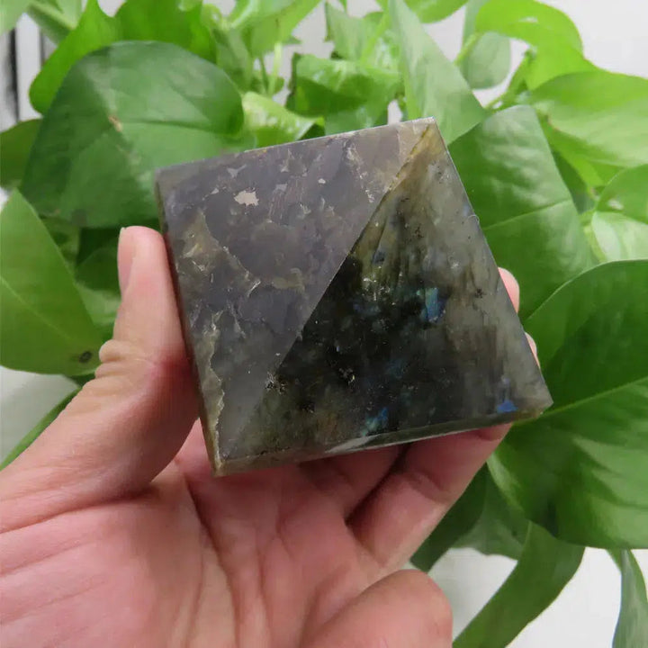 Labradorite Crystal Pyramid