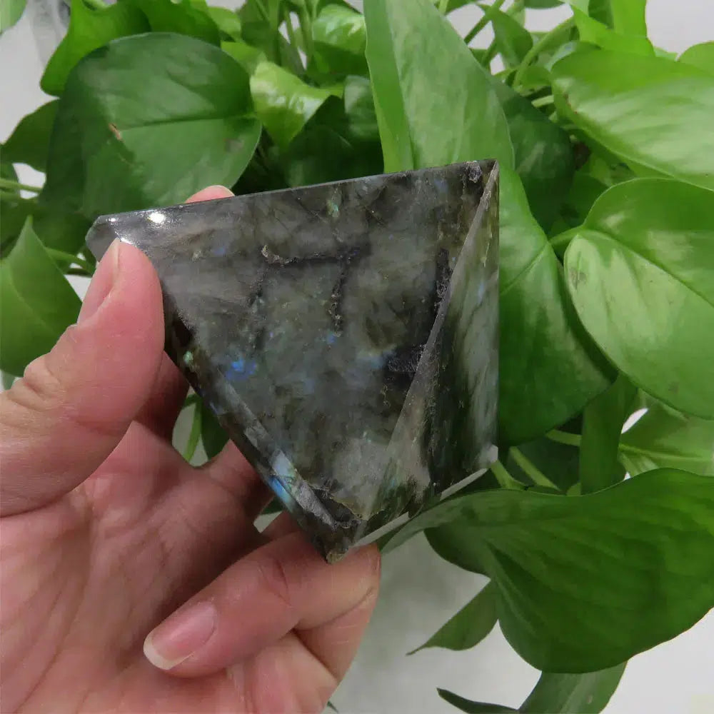 Labradorite Crystal Pyramid