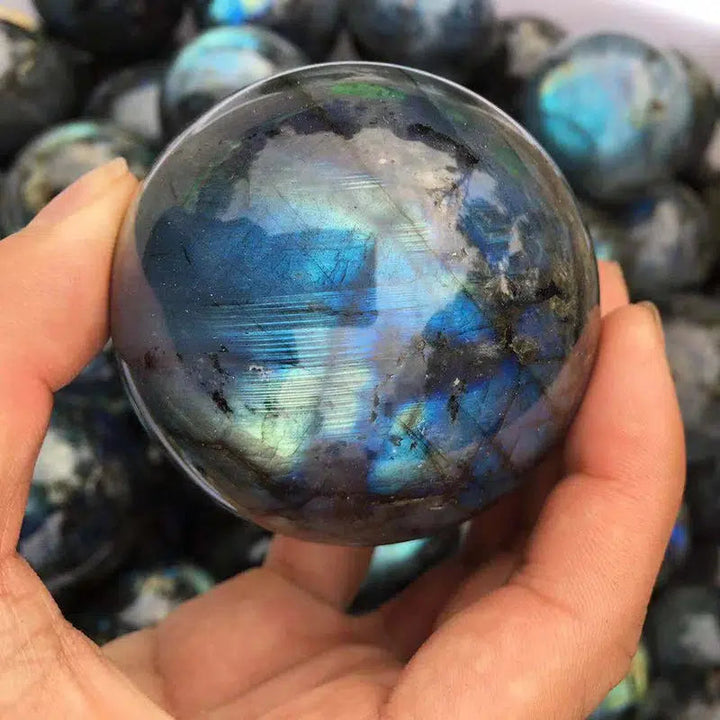 Labradorite Crystal Sphere