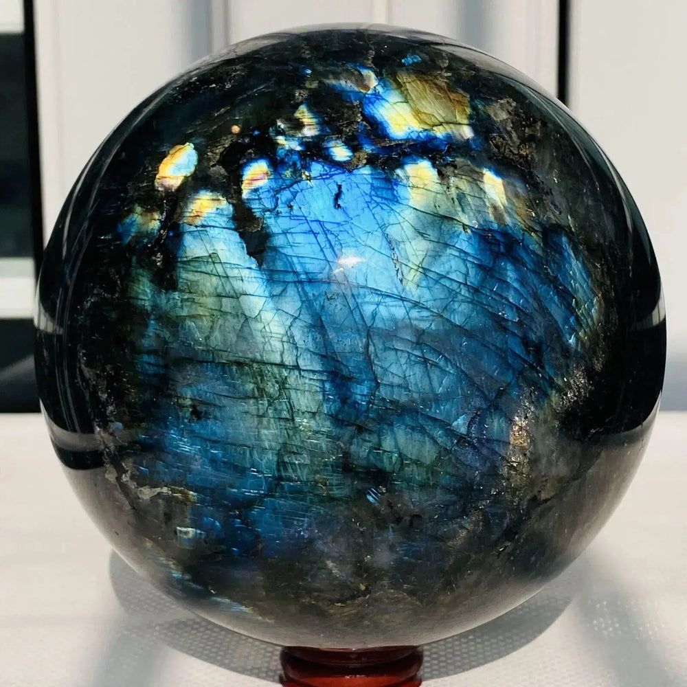 Labradorite Crystal Sphere