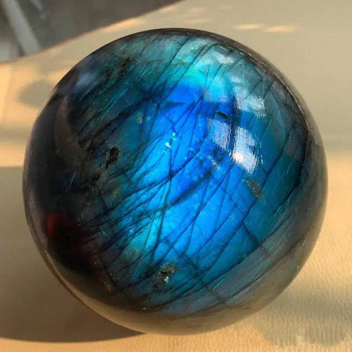 Labradorite Crystal Sphere