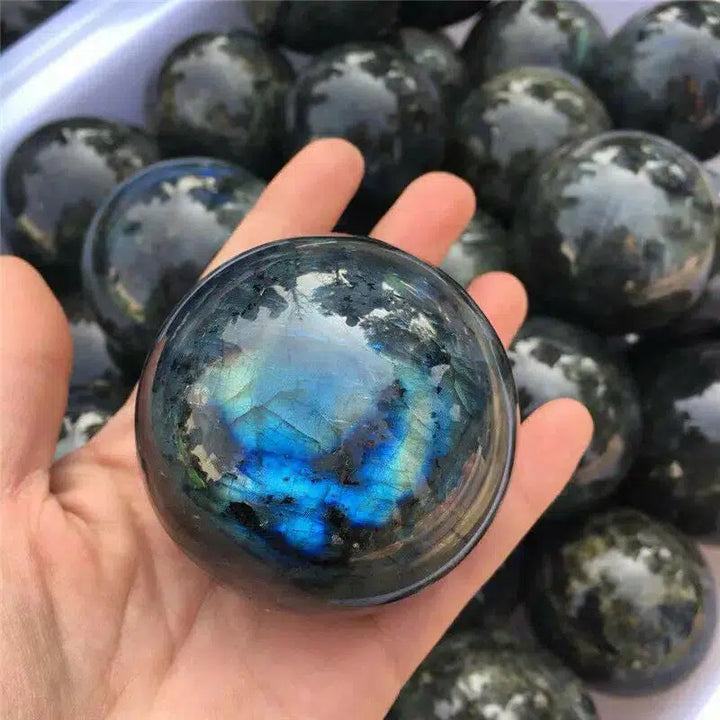 Labradorite Crystal Sphere