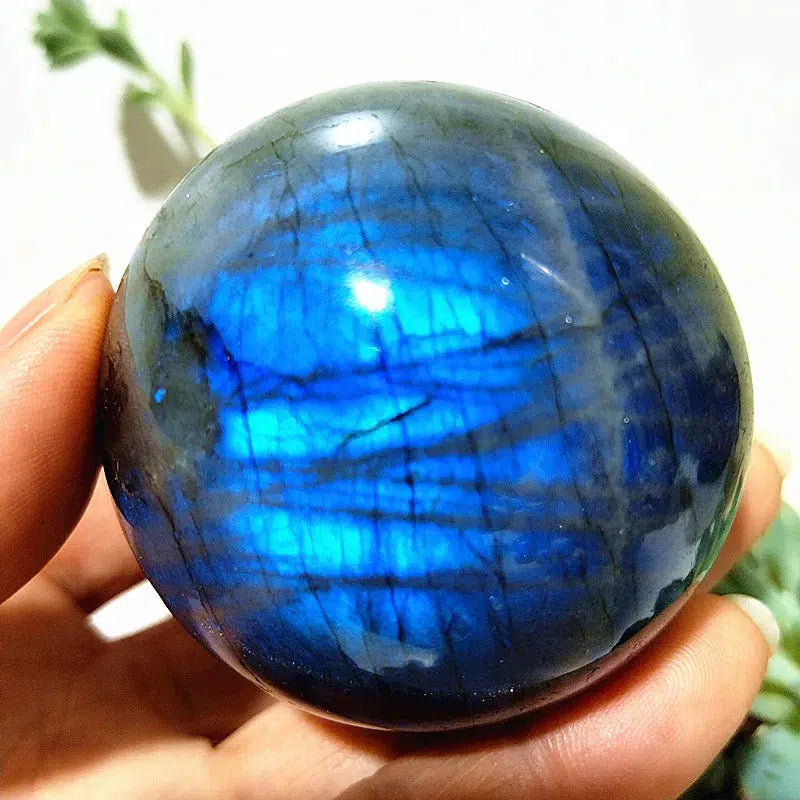 Labradorite Crystal Sphere