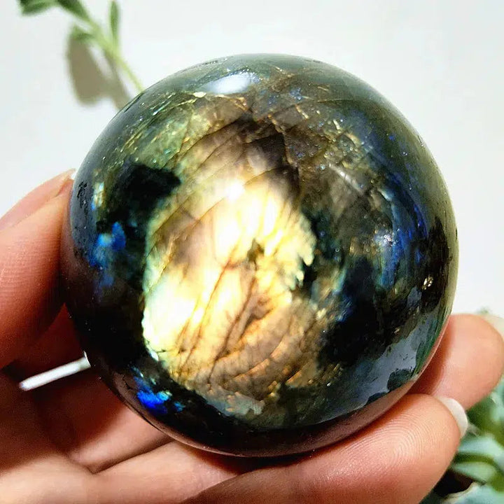 Labradorite Crystal Sphere