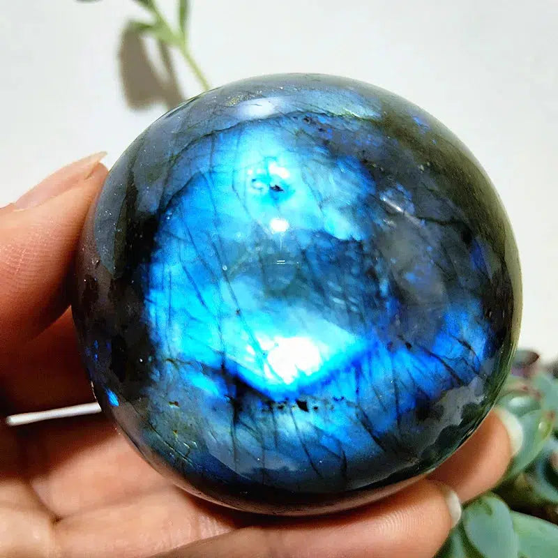 Labradorite Crystal Sphere