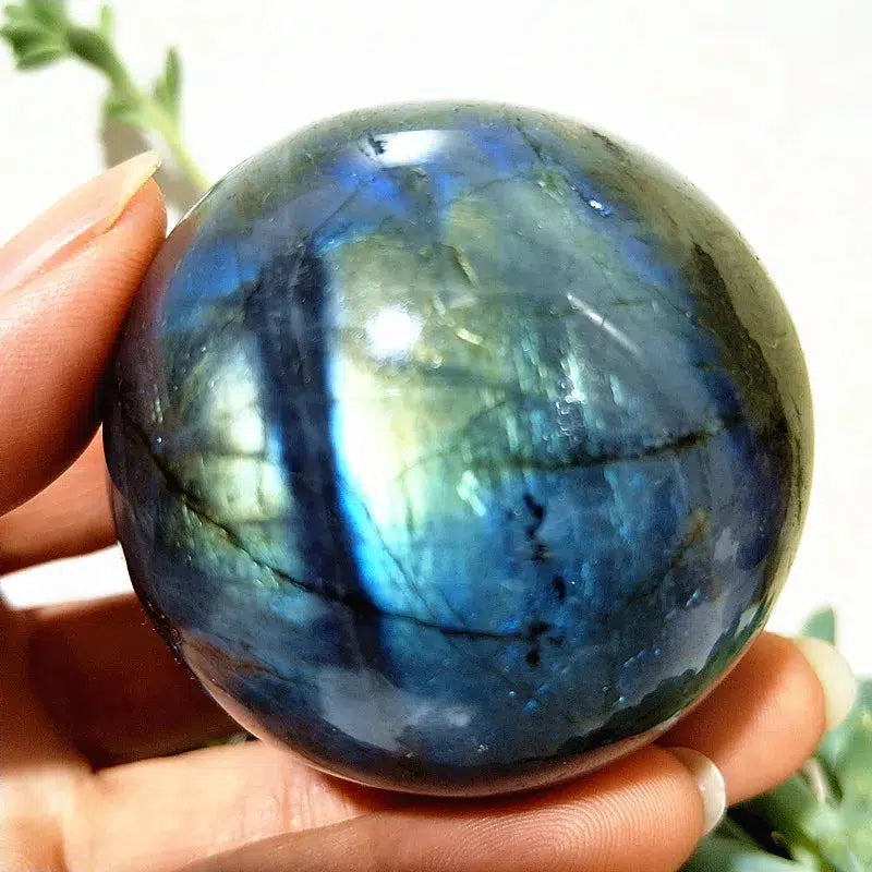 Labradorite Crystal Sphere