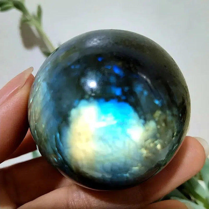 Labradorite Crystal Sphere