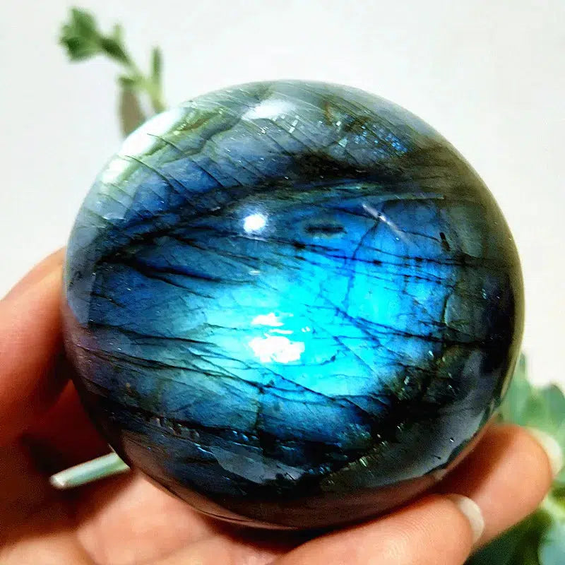 Labradorite Crystal Sphere