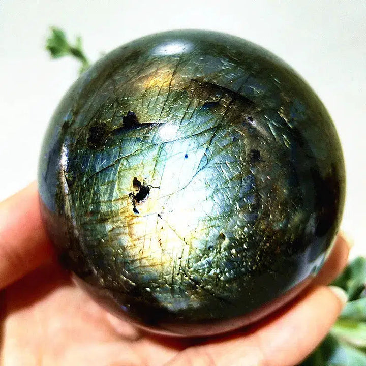 Labradorite Crystal Sphere