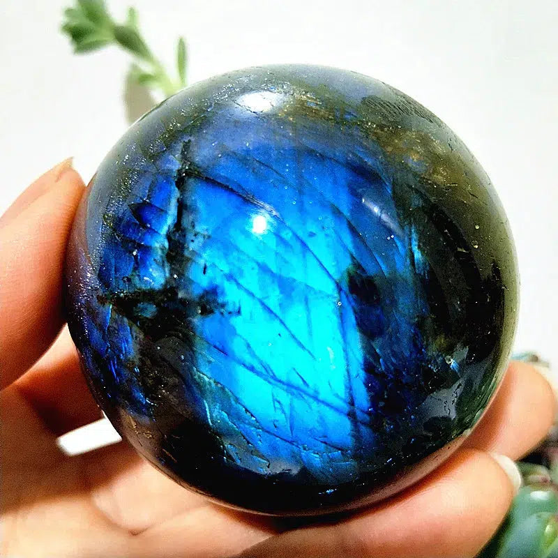 Labradorite Crystal Sphere