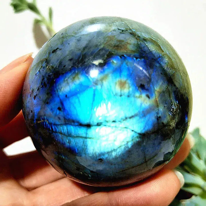 Labradorite Crystal Sphere