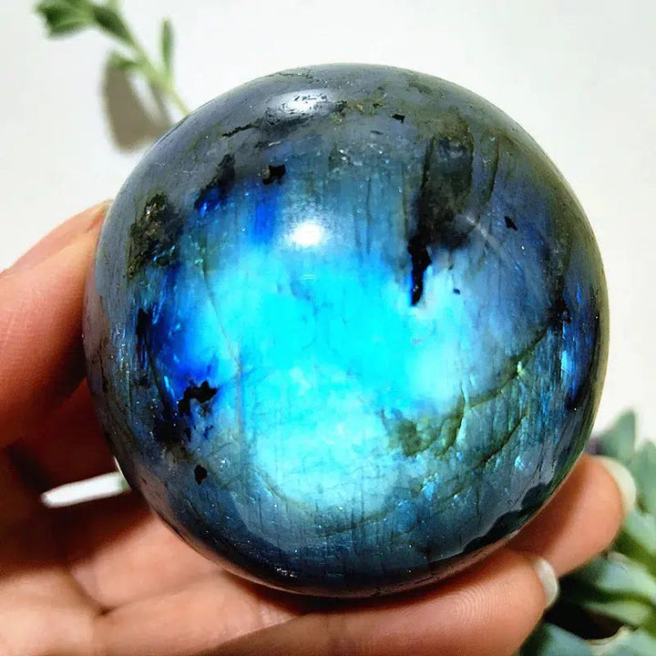 Labradorite Crystal Sphere