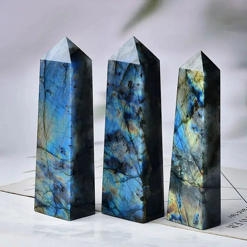 Labradorite Crystal Tower