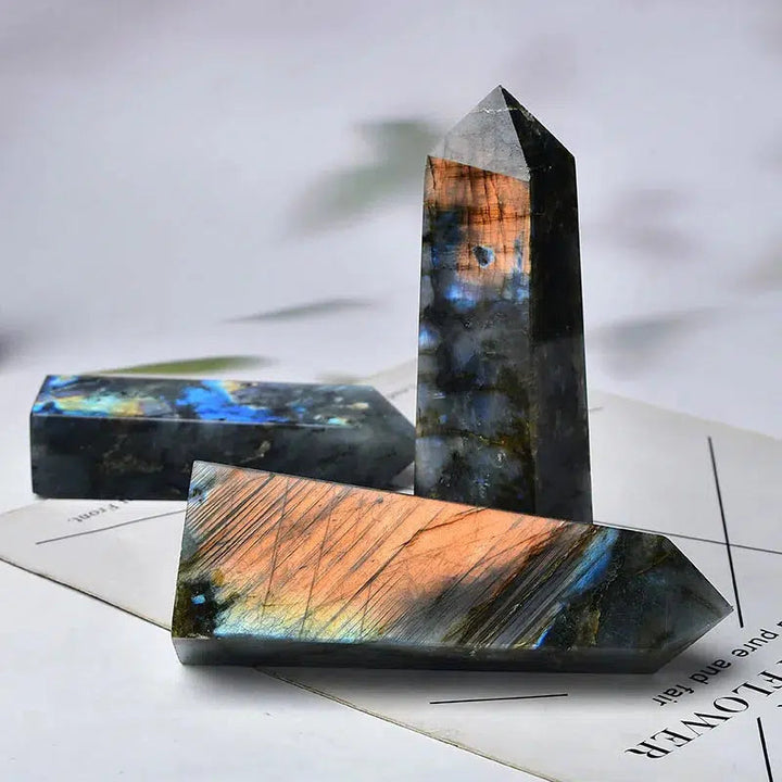 Labradorite Crystal Tower